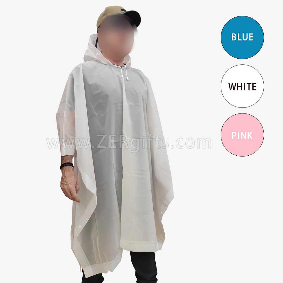 Promo Poncho logo merchandise corporate