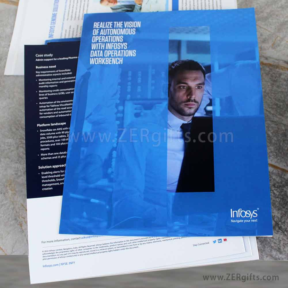 Brochures flyers event conference fair