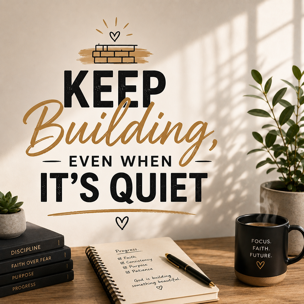 Keep Building, Even When It's Quiet