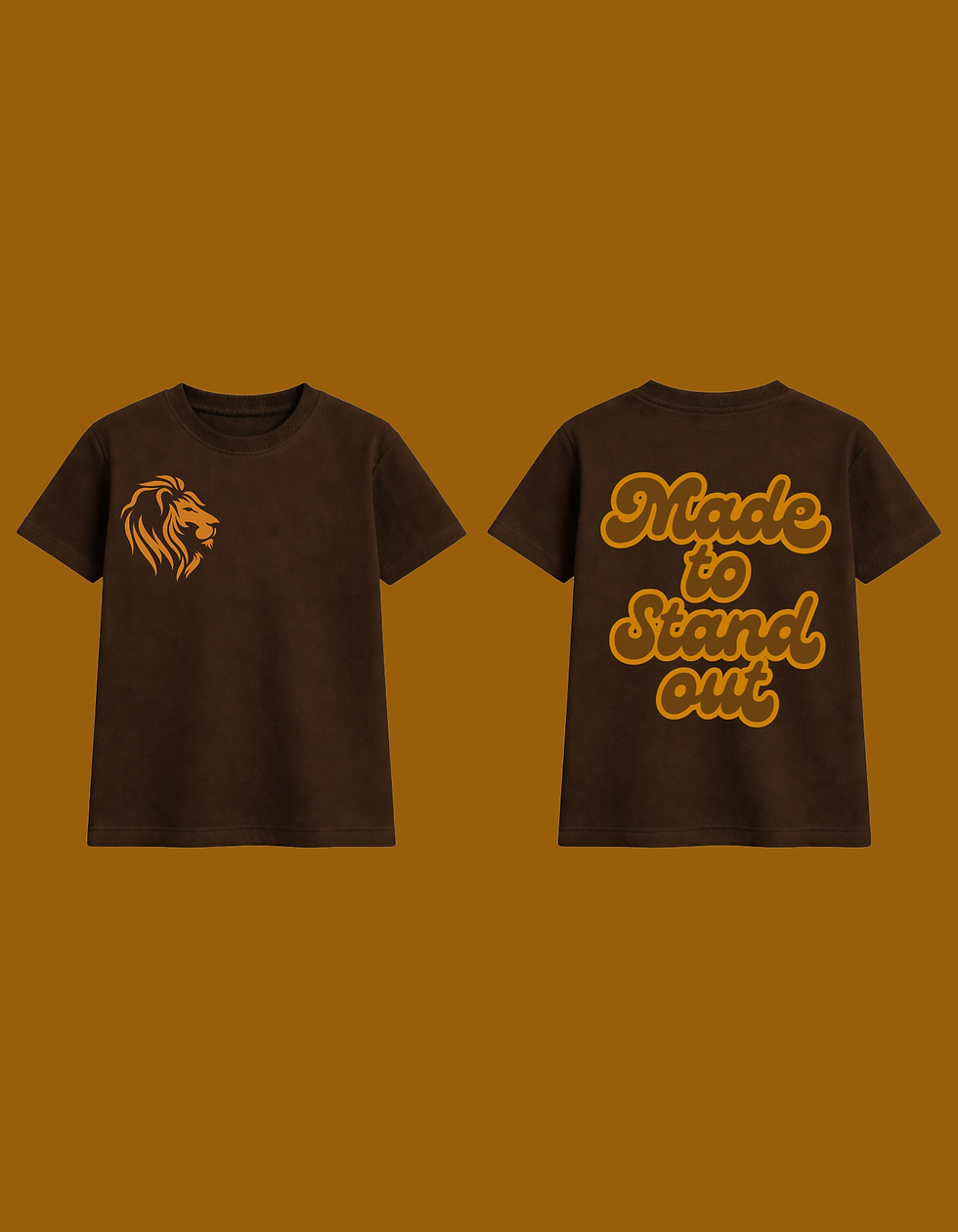 Thumbnail: Made to Stand Out (Front and Back Design)