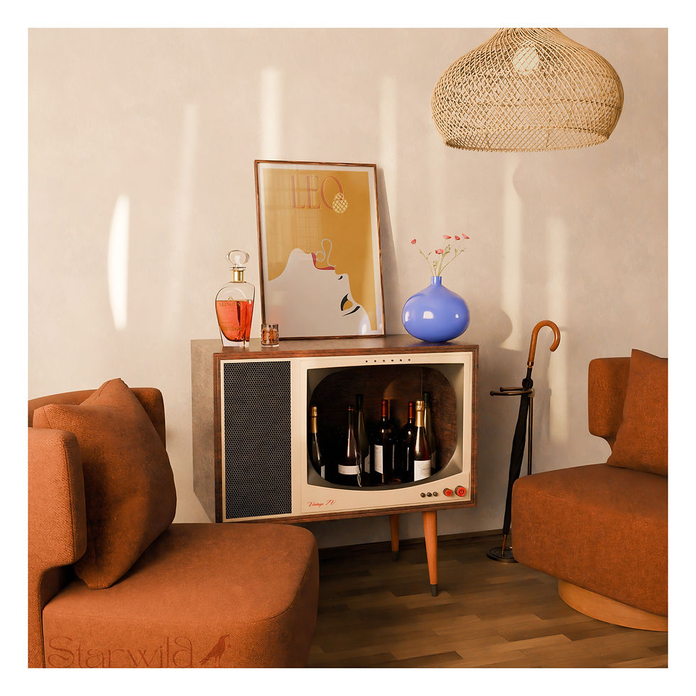 Thumbnail: Leo Muse Contemporary Art Print | Semi-Gloss Poster