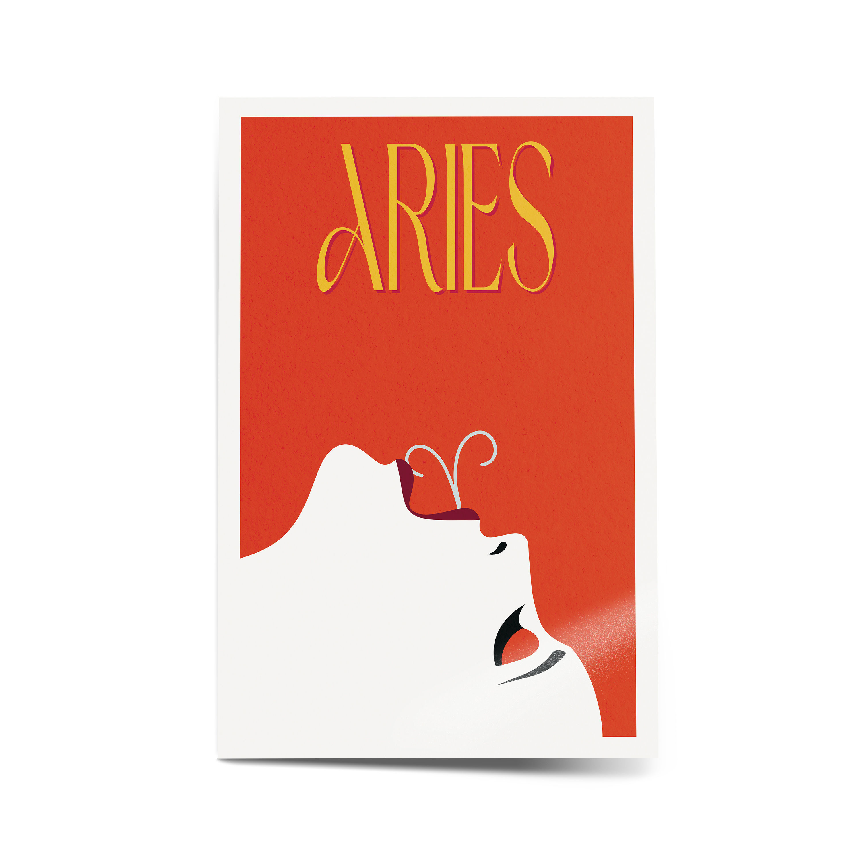 Aries Muse Contemporary Art Print | Semi Gloss Poster