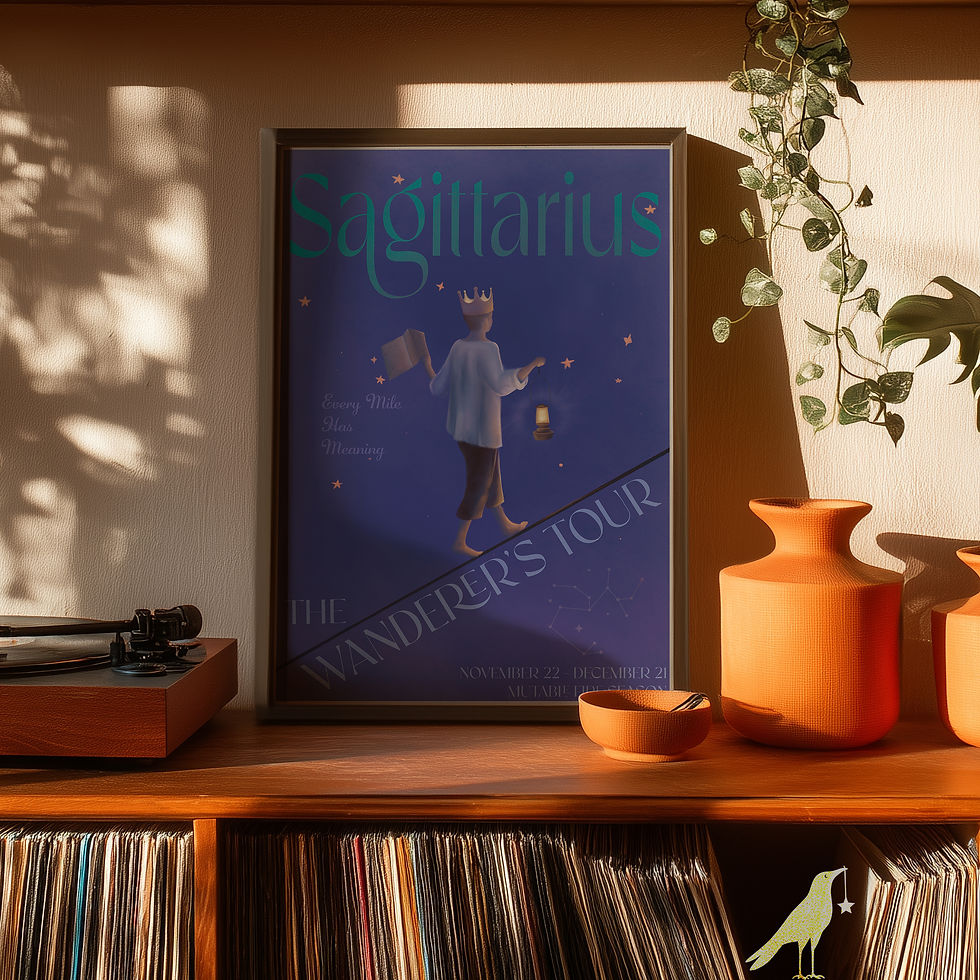 Thumbnail: Sagittarius Band Poster Art | Printable Artwork
