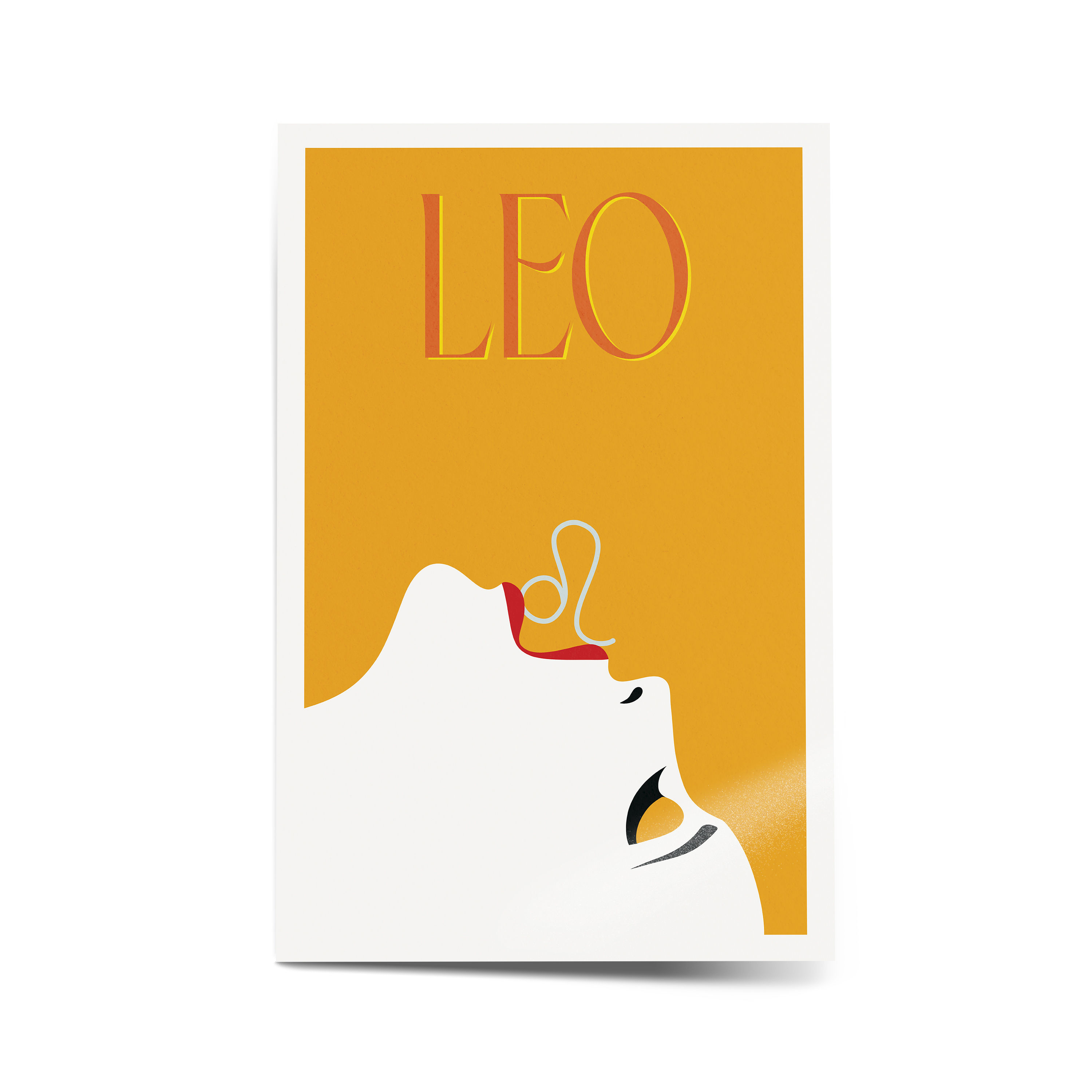Leo Muse Contemporary Art Print | Semi-Gloss Poster