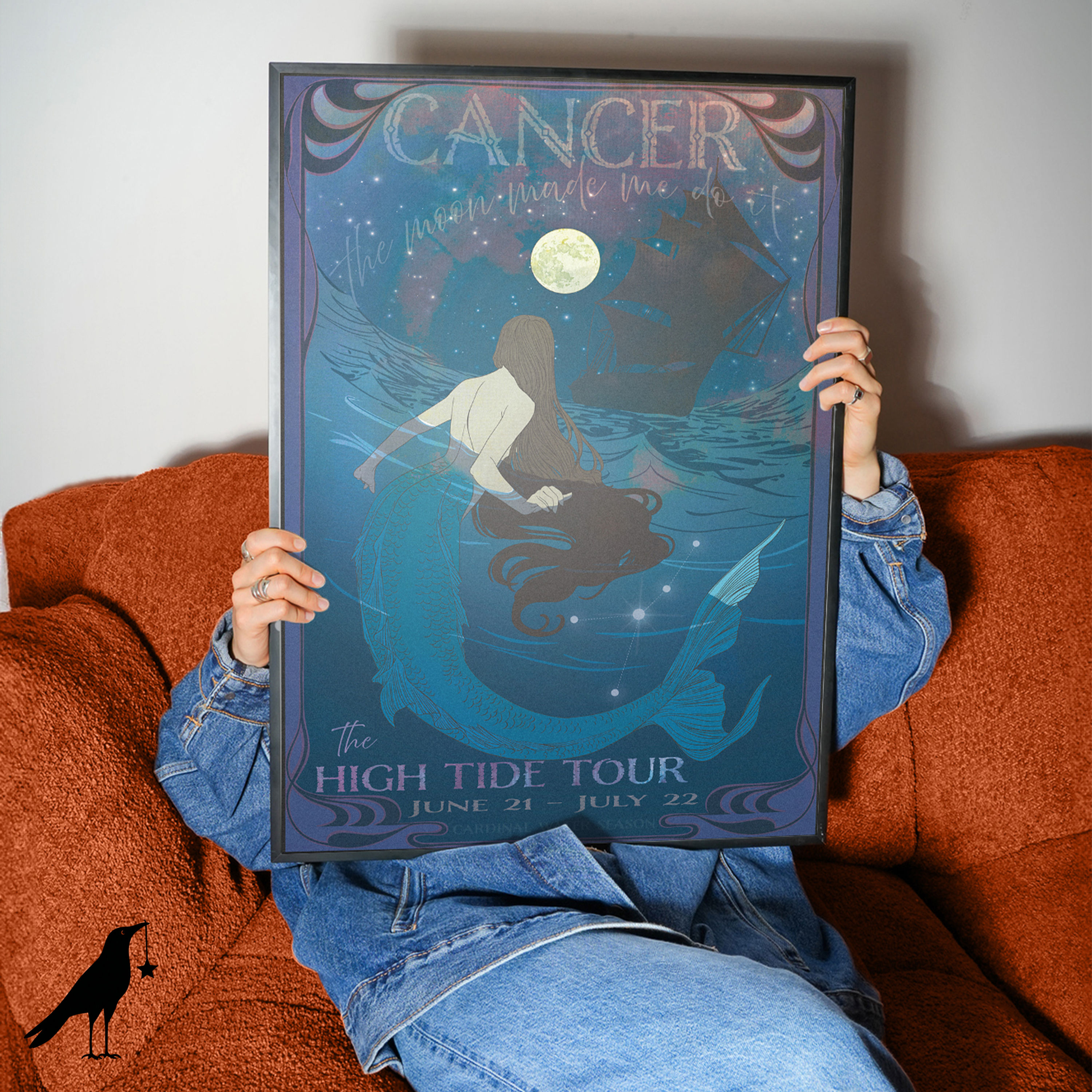 Cancer Band Poster | Printable Artwork
