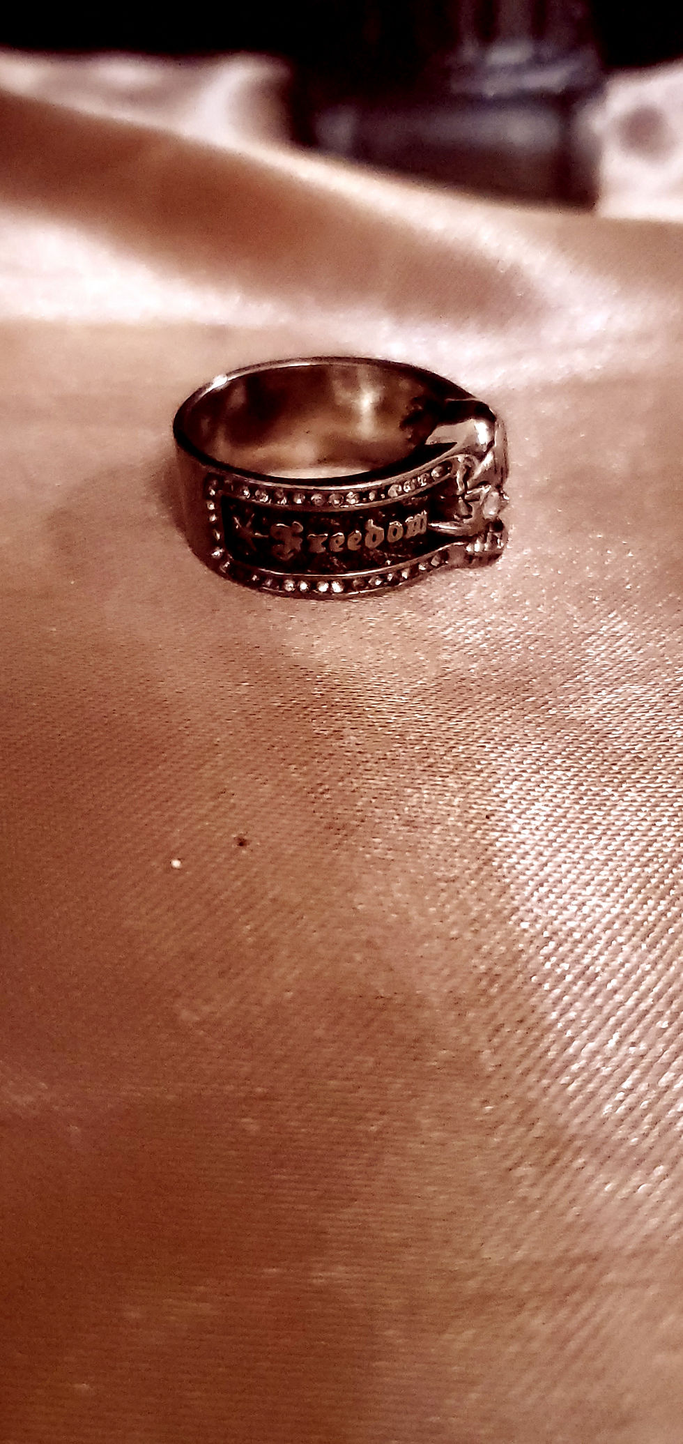 Thumbnail: Men's Freedom or death ring