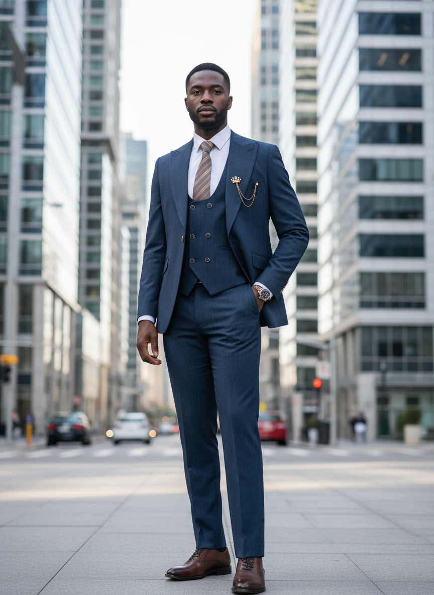 Miniatura: ST Cassy High-end Brand Formal Business Men's Suits Single Breasted Solid Color 