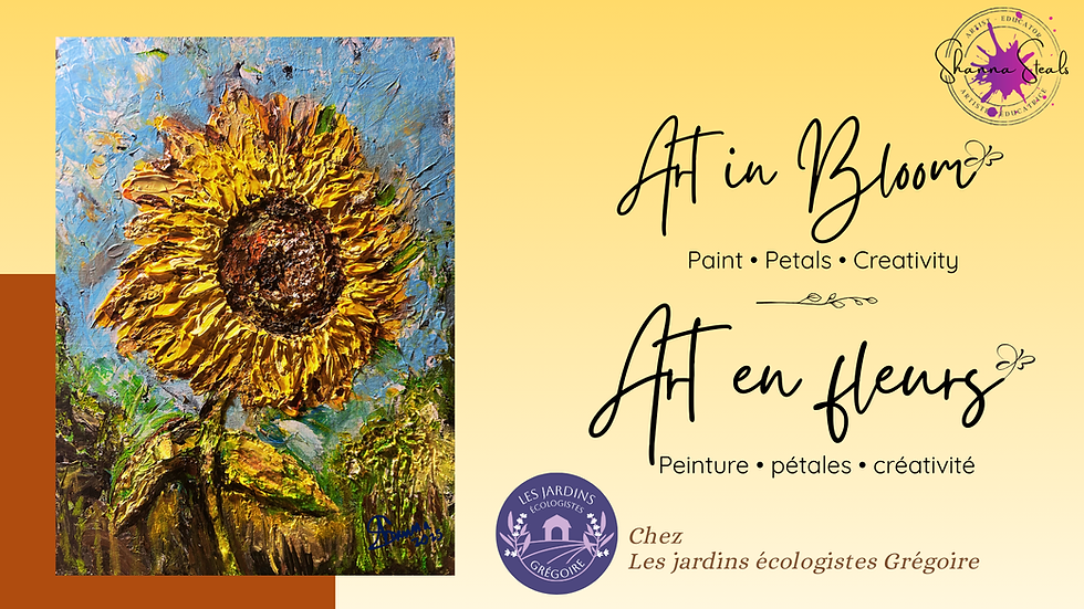 Art in Bloom: Painting in the Sunflowers Fields