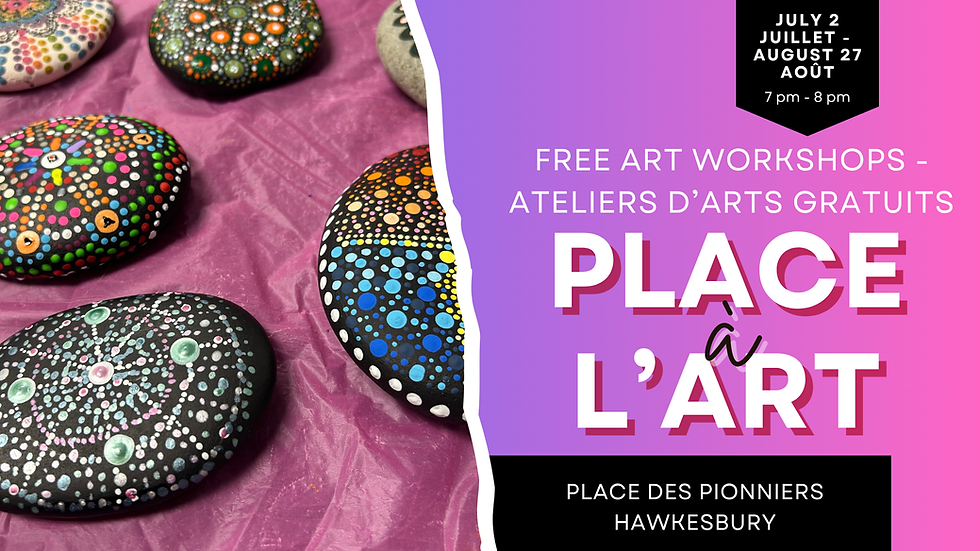 Find Your Rhythm: Dot Mandala Rock Painting