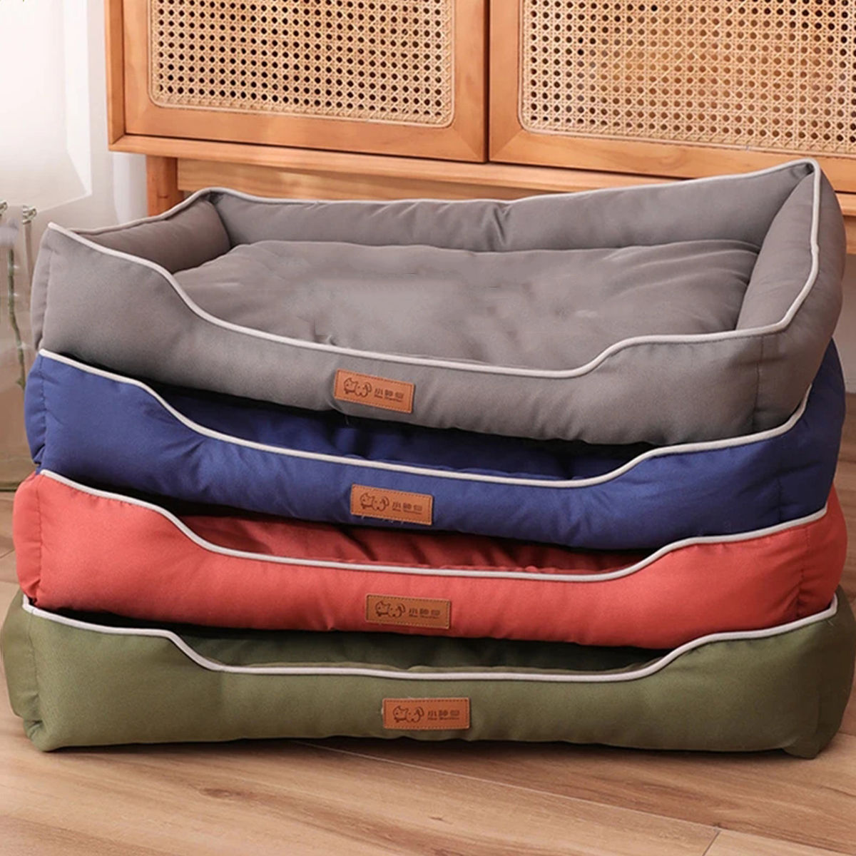 Four Season Square Dog Bed for Large Dogs
