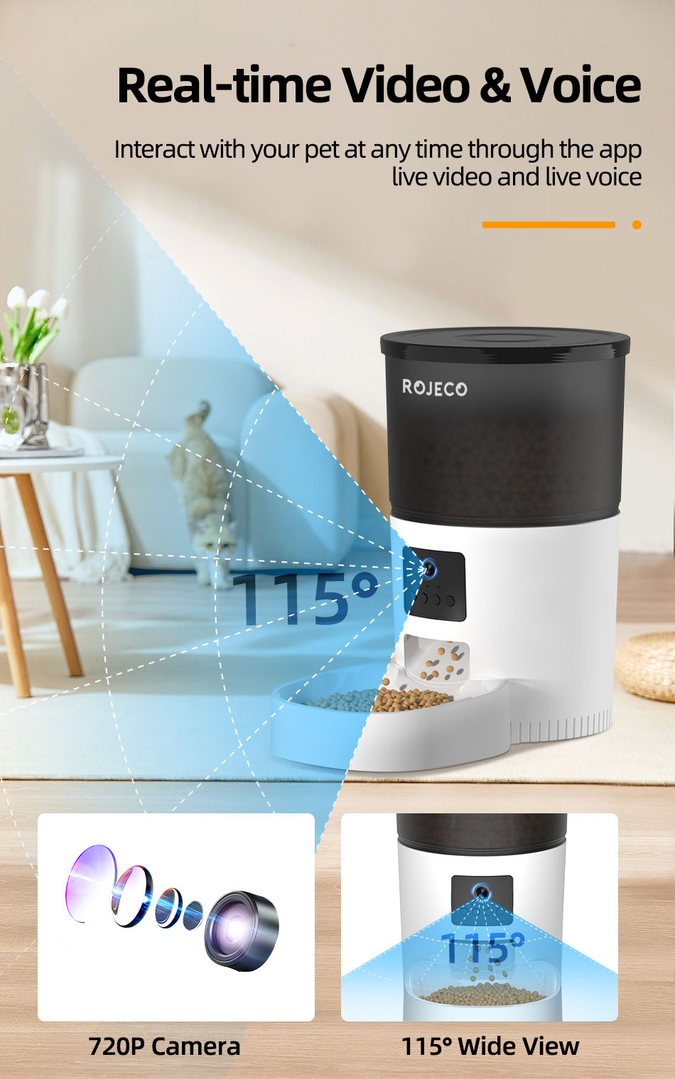 Thumbnail: The Smart Pet Feeder — Automatic with Camera & App Control