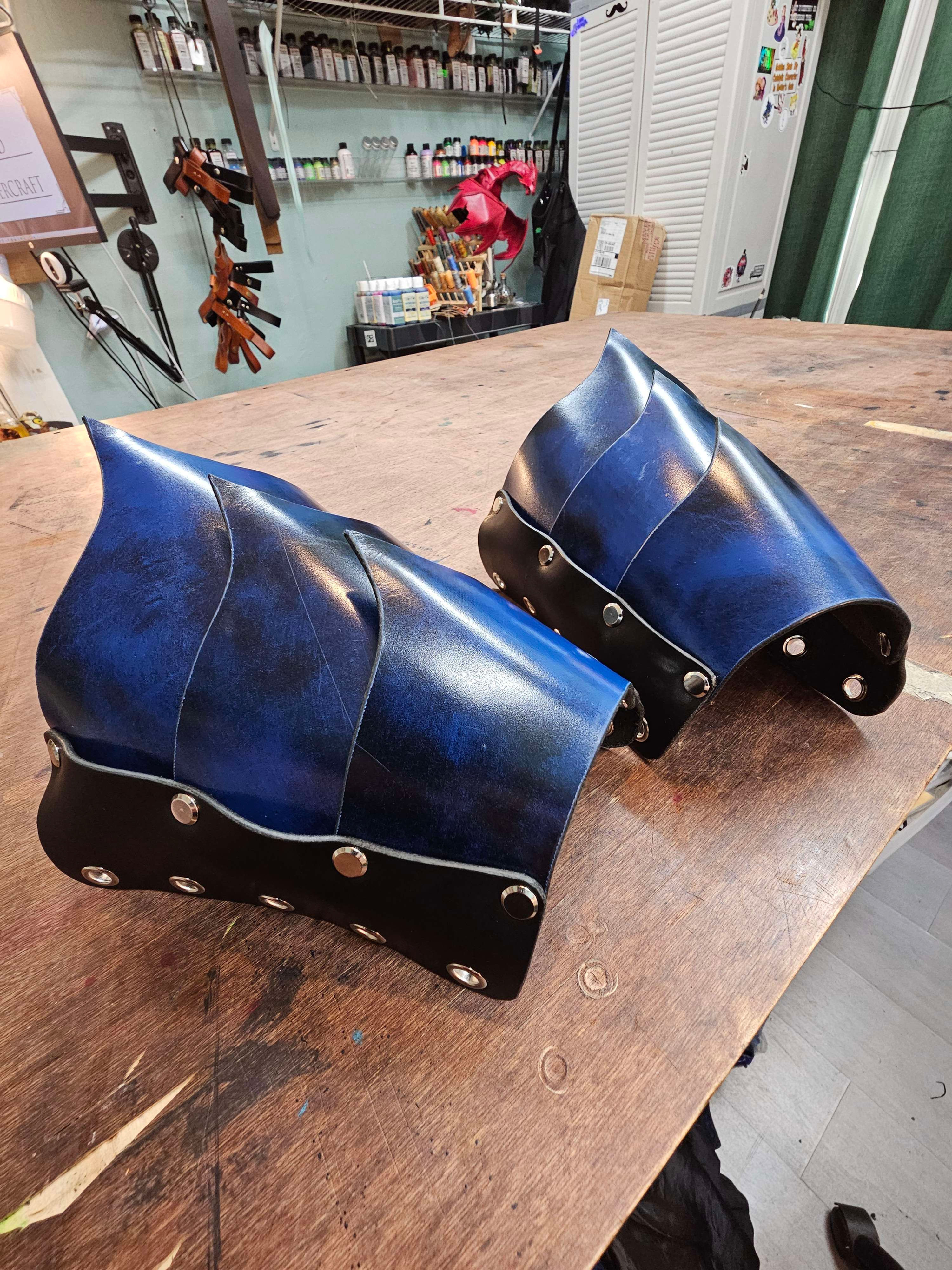 Blue Dragon Bracers