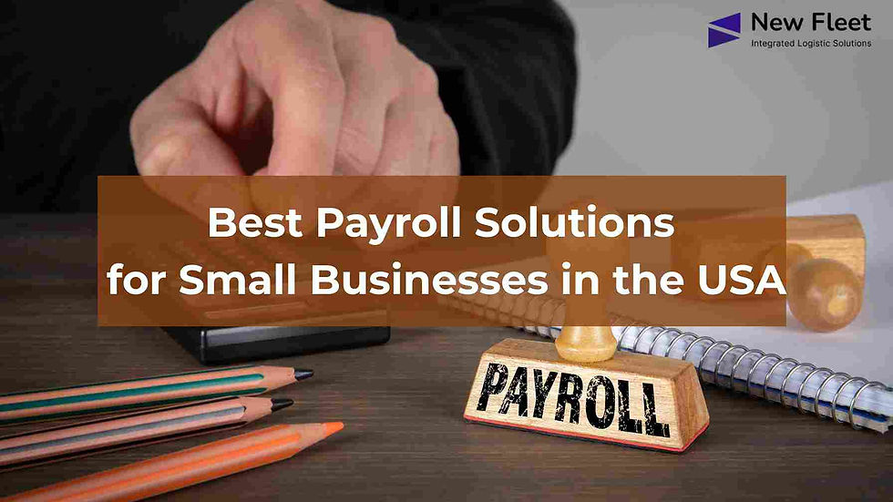 Best Payroll Solutions for Small Businesses in the USA