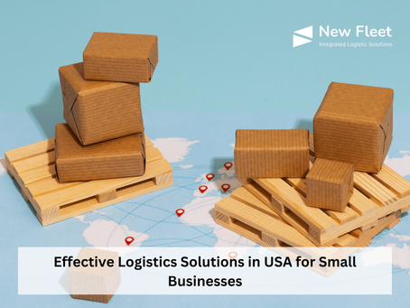 Effective Logistics Solutions in USA for Small Businesses