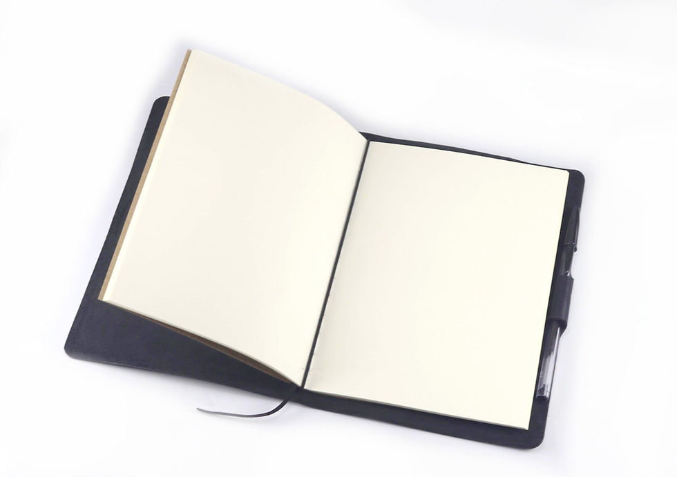 Miniatura: Capa de Couro Tipo Midori para Caderno Pólen A5