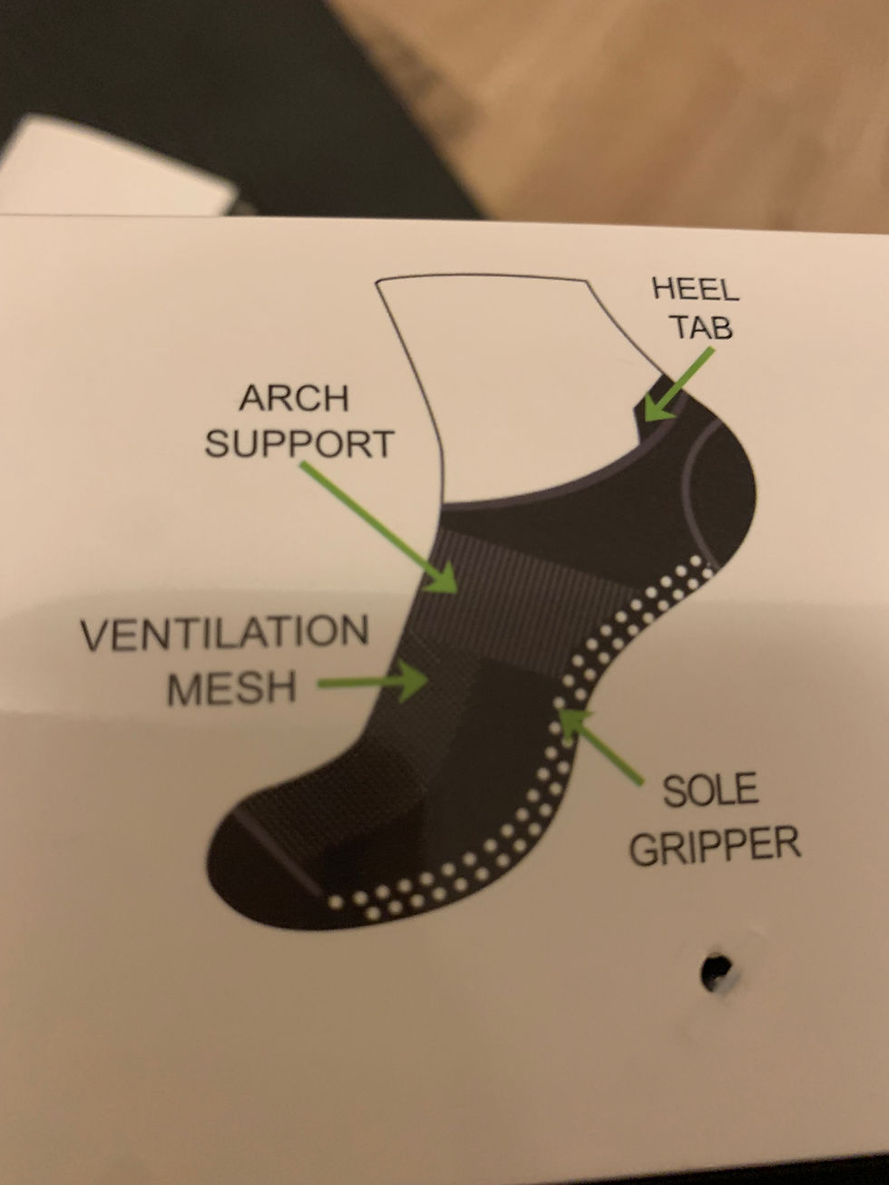 Miniature : Chaussettes de Pilates antidérapantes