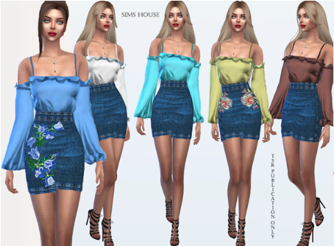 Sims 4 Clothing Sets Cc Finds With Links Preview