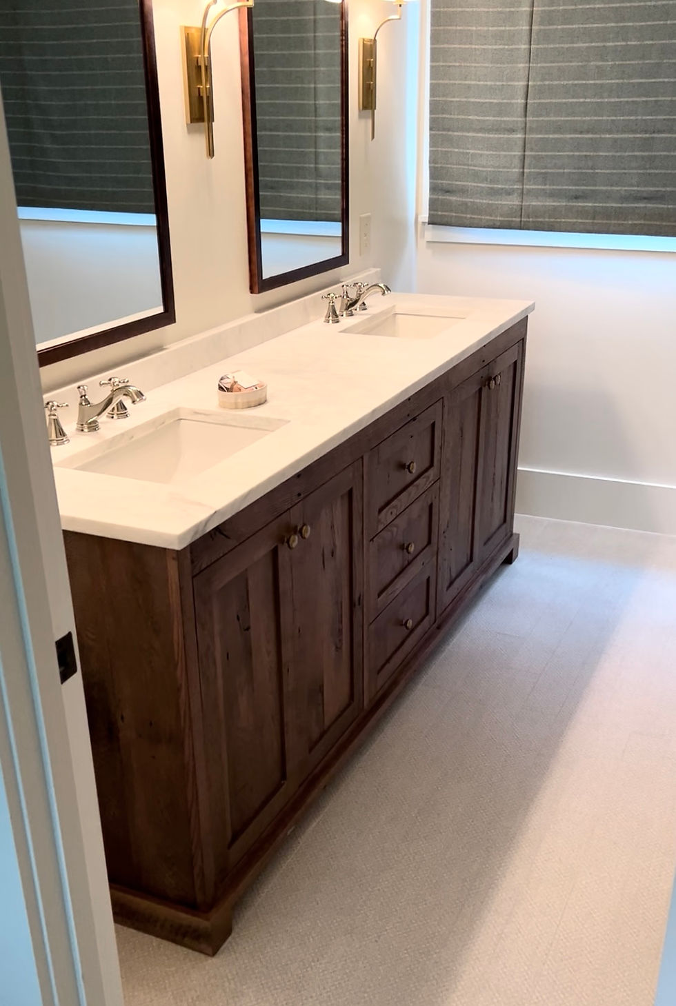 Reclaimed Oak Vanity