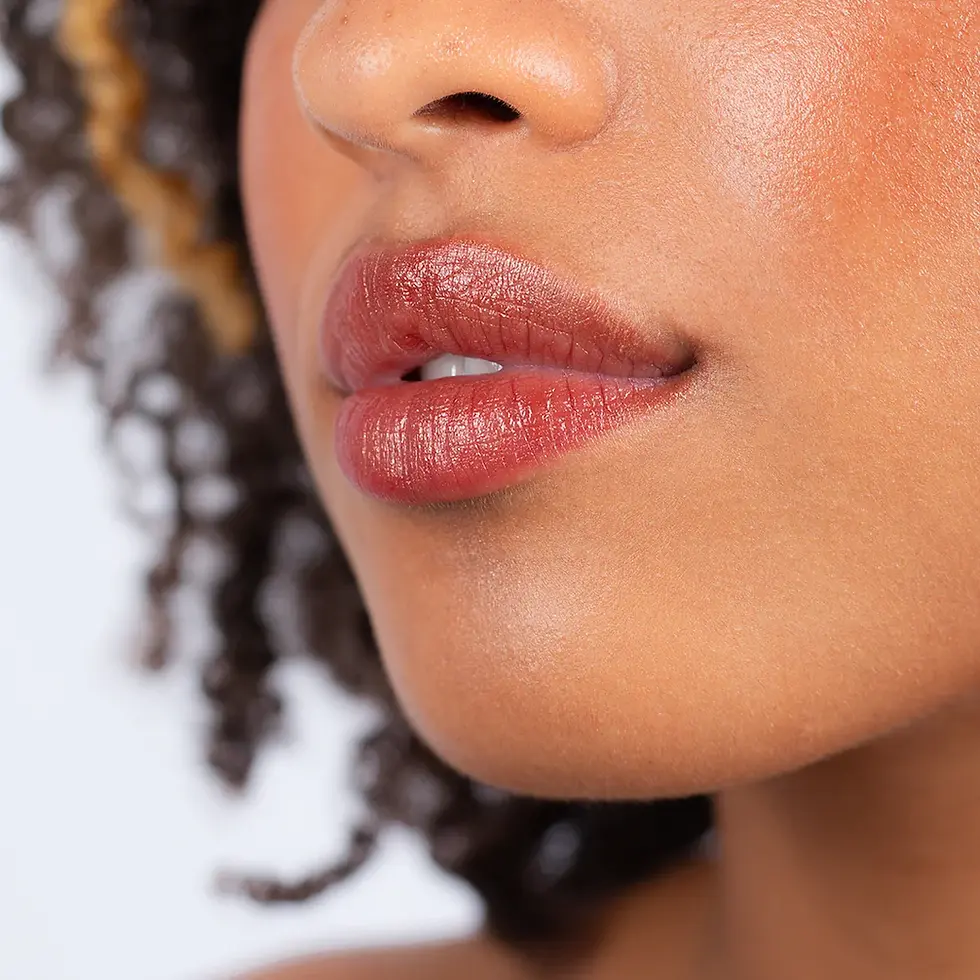 Miniature : Baume à lèvres teinté & Fard à joues hydratant - 04 Rouge Brun