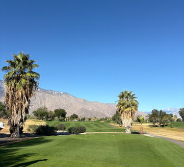 tee box on a course in california