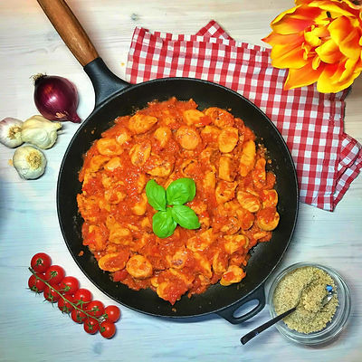 Sweet Potato Gnocchi All’Arrabbiata