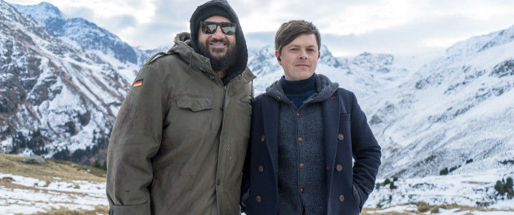 Moses Pelham und Michael Patrick Kelly Wir sind allein am Kaunertaler Gletscher Kaunertal