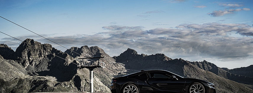 Bmw i8 Kaunertaler Gletscher Sportwagen Treffen