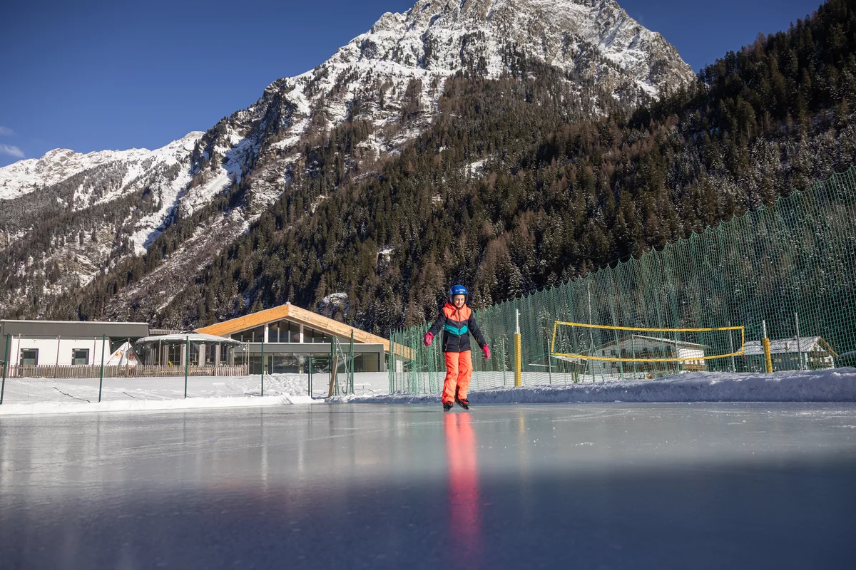 Eislaufen im Kaunertal Tirol