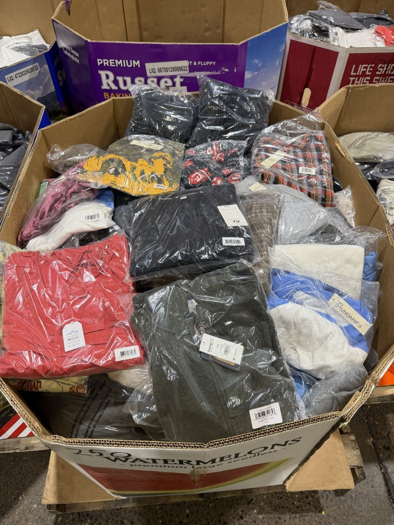 Thumbnail: WLMT Overstock Apparel Pallets - Unmanifested