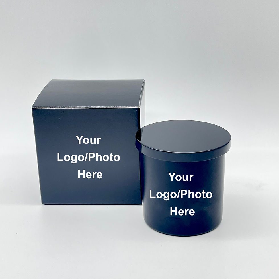 CUSTOM PHOTO CANDLE w/ GIFT BOX