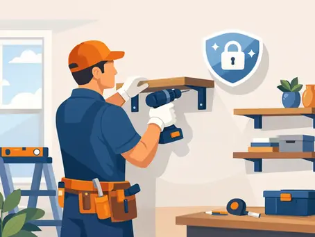 Can a Handyman Install Shelves? Yes, Safely