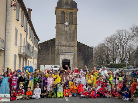 L'école a fêté le Carnaval sous le signe des couleurs