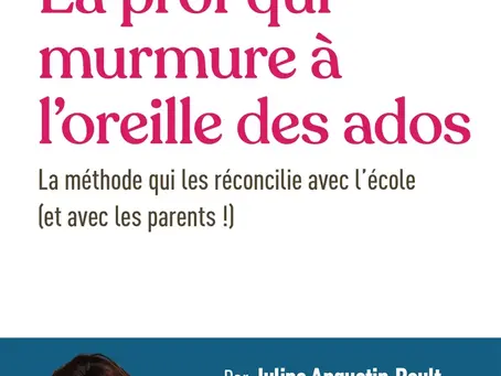 "La prof qui mumure à l'oreille des ados"