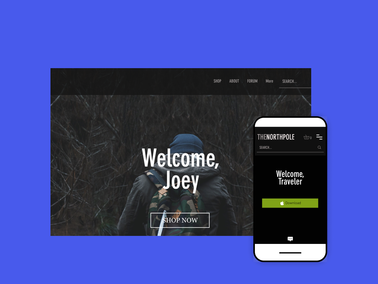 Personalized Display Elements banner