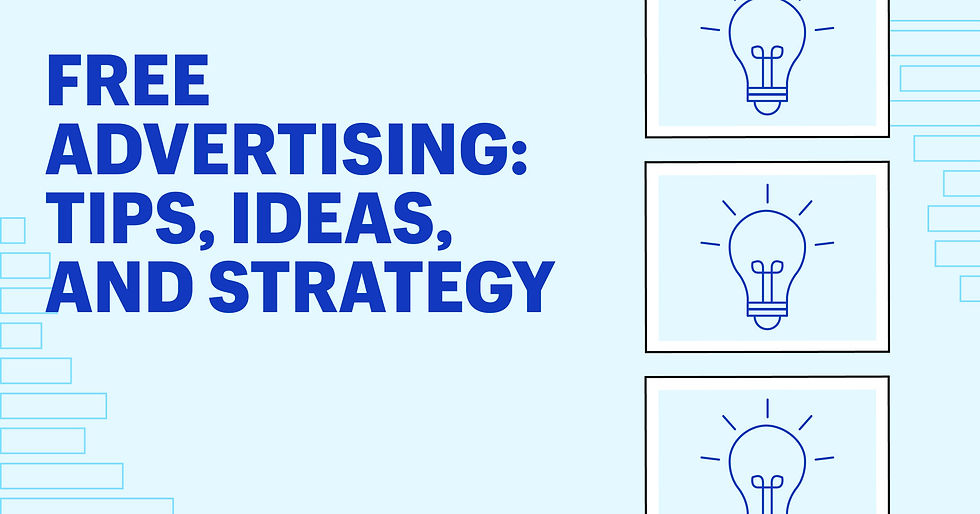 where to advertise online for free?