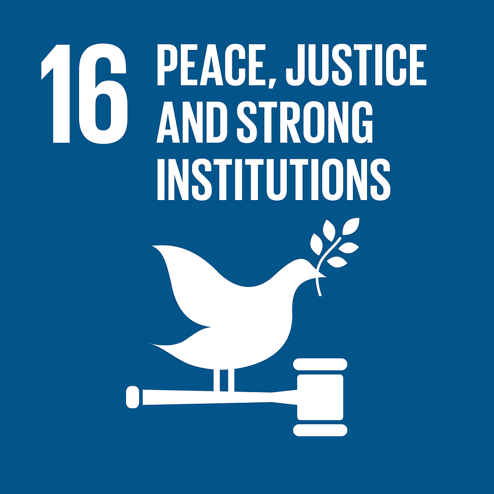 PEACE, JUSTICE AND STRONG INSTITUTIO