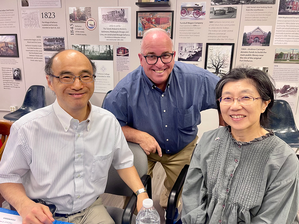 Consul General of Japan Judges Ribs at Defiance, Ohio Ribfest
