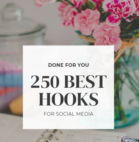 250 "Written For You" Social Media Hooks