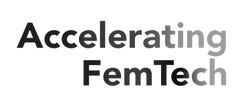 Accelerating femtech logo
