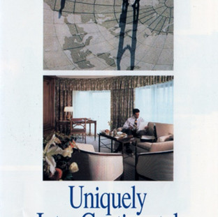 Intercontinental Hotel advertisement