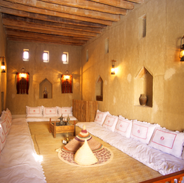 Interior setup of the room
