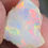 Thumbnail: Ethiopian Fire Opal Rough Crystal Natural 4.5 Cts Rainbow Throughout VIDEO