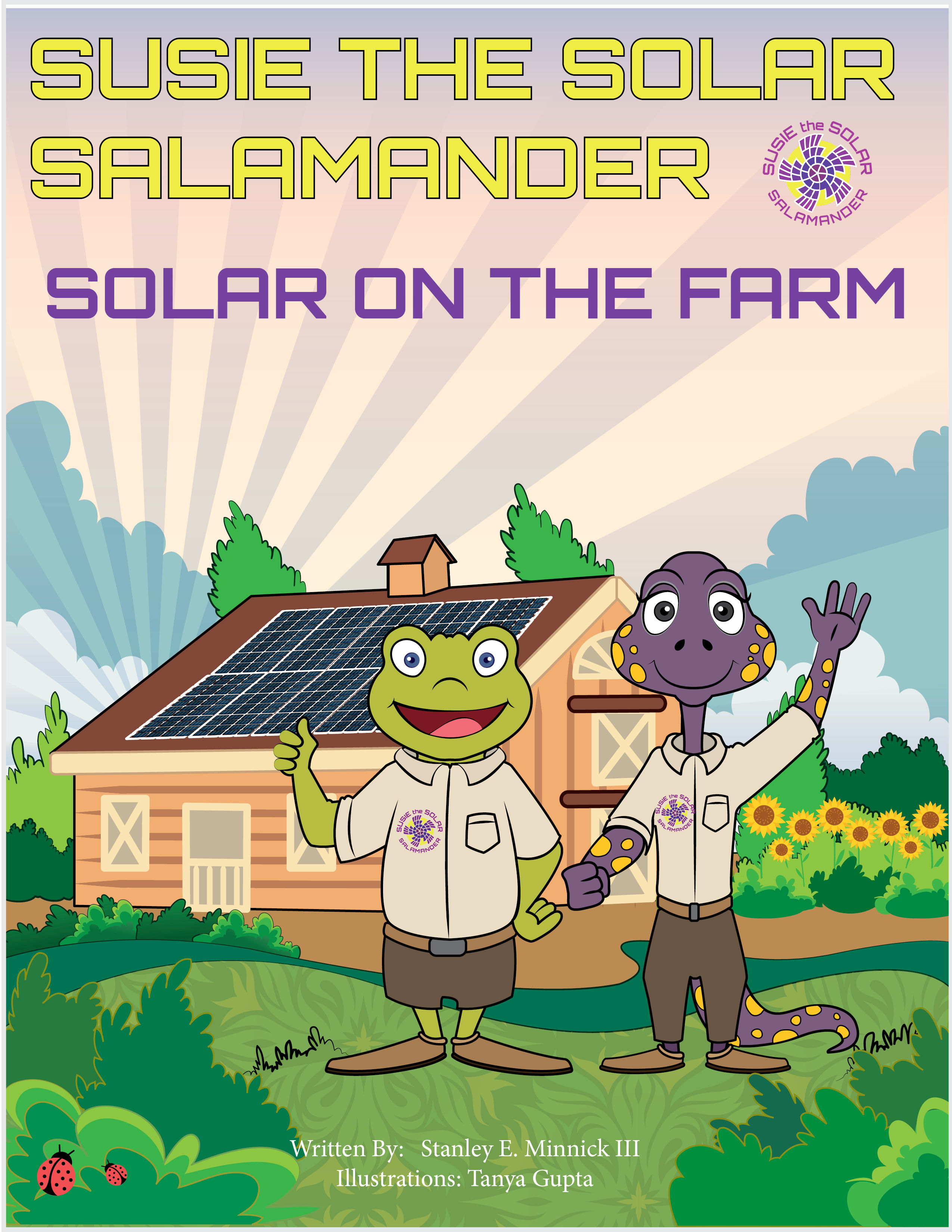 Susie the Solar Salamander - Paperback 8.5"X11"