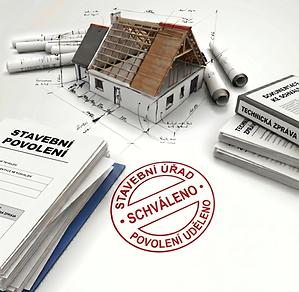 Firefly_Gemini Flash_ve spodní části razítka napiš tento text - POVOLENÍ UDĚLENO vše ostatní ponech tak ja 270454.png