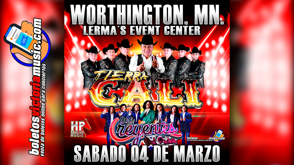 LERMA´S EVENT CENTER WORTHINGTON. SABADO 4 DE MARZO