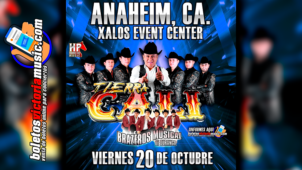 XALOS EVENT CENTER , ANAHEIM, CA. VIERNES 20 DE OCTUBRE