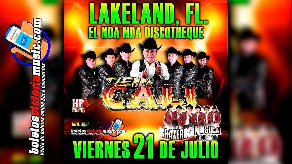 EL NOA NOA DISCOTHEQUE, LAKELAND, FL.  VIERNES 21 DE JULIO