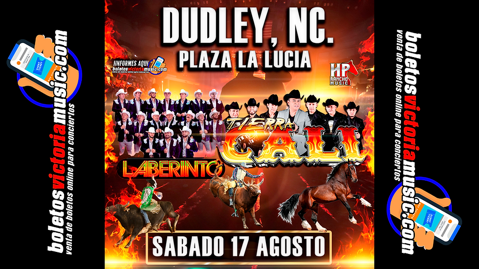 PLAZA LA LUCIA , DUDLEY, NC. SABADO 17 DE AGOSTO