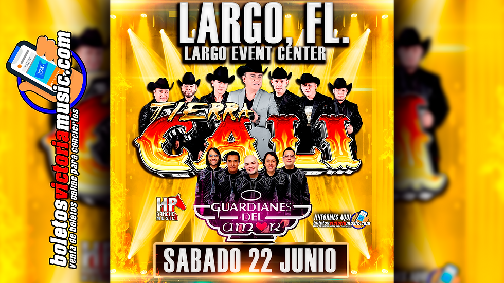 LARGO EVENT CENTER, LARGO, FL. SABADO 22 DE JUNIO