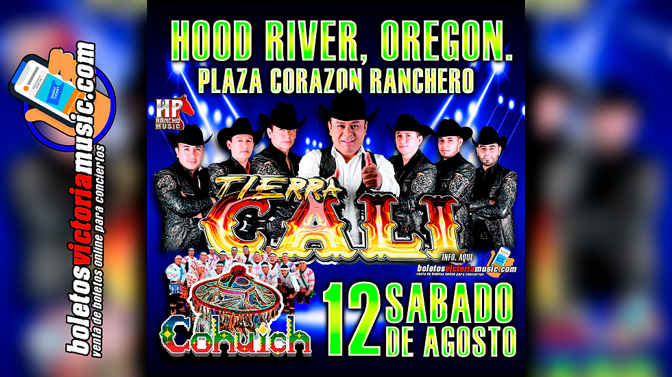 PLAZA CORAZON RANCHERO, HOOD RIVER OREGON. SABADO 12 DE AGOSTO
